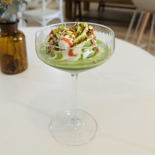 Affogato Matcha au café ROZE